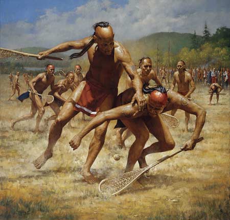 The Warrior's Game: Indian Lacrosse (Robert Griffing)
